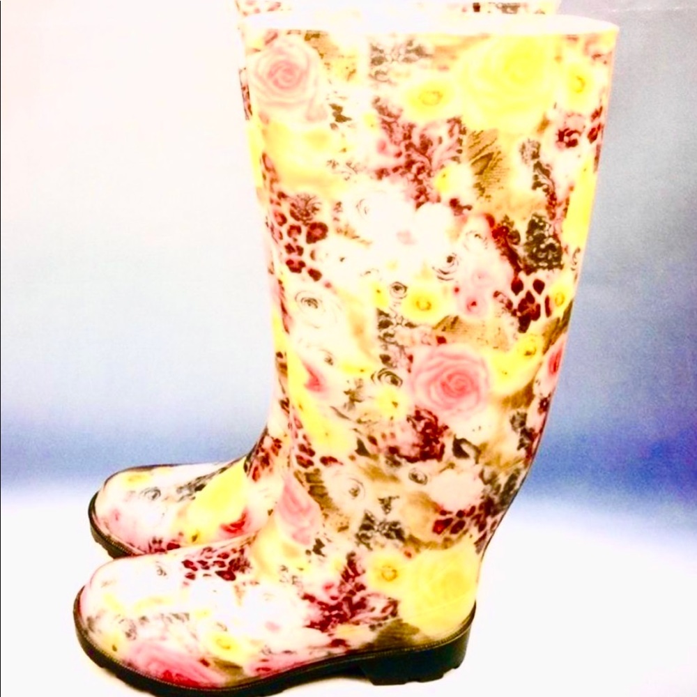 Wet Weather Rain Boots Colorful